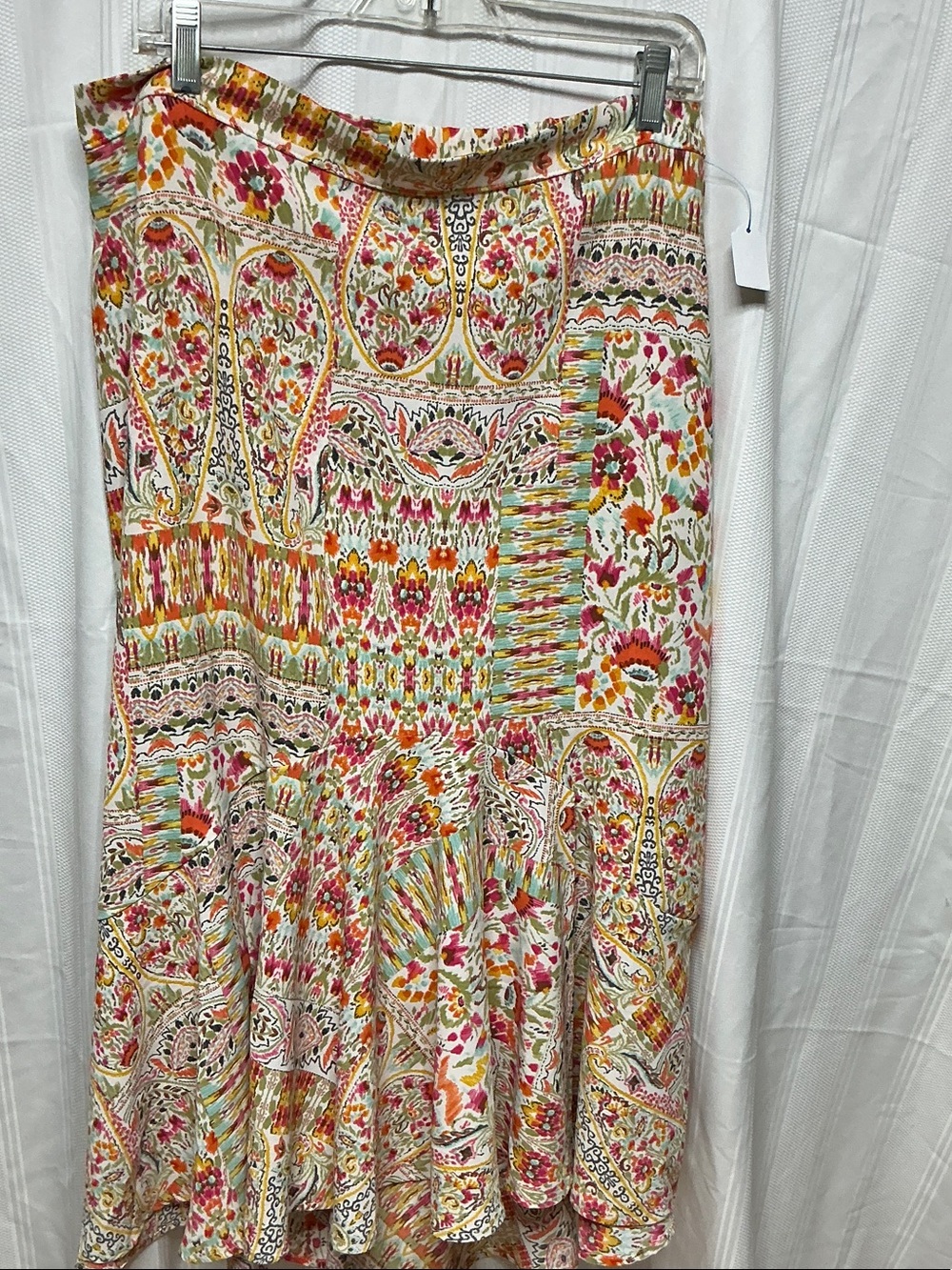 Soho Multi-Color Patchwork Floral Maxi Dress